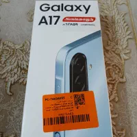 گوشی A17 نو استفاده نشده فقط جعبه باز شده