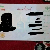 کارت ملی پیدا شده