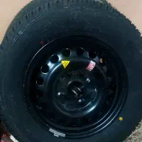 زیرقیمت رینگ ولاستیک یک گل  زیر صفری  165 یزد تایر
