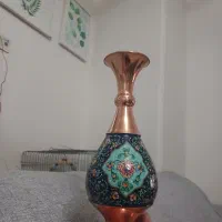 گلدون مسی میناکاری