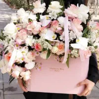 باکس گل با اسفنج