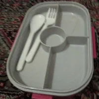 ظرف نهار پلاستیکی دو طبقه