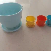 گلدان پلاستیکی مخصوص بنفشە آفریقایی