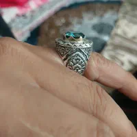 انگشتر نقره رکاب سفارشی