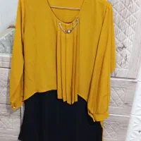 شومیز خردلی