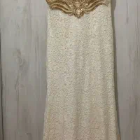 لباس مجلسی  کرم رنگ