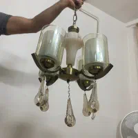 لوستر۴شاخه برنجی