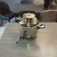 کتری شیردار  ۴ لیتری در حد نو استیل استاندارد ۸-۱۸