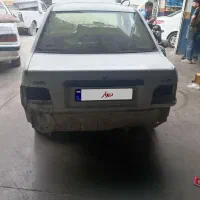 ماشین پراید تصادفی