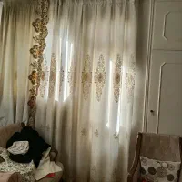 پرده با شال