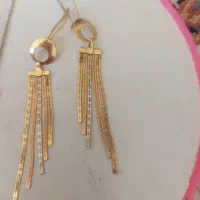 گوشواره ایتالیایی حک شده