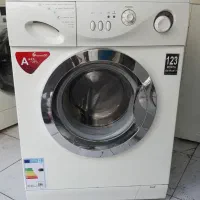 ماشین لباسشویی اسنوادرب استیل باارسال ونصب رایگان