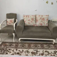 مبل هفت نفره به همراه جلو مبلی