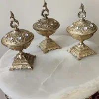 قندان برنز ۳ عدد