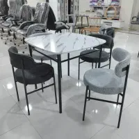 میز و صندلی ناهار خوری مدل نشیمن دار