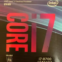 سی پی یو CPU Core i7-8700 Box