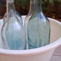 بطری شیشه ای