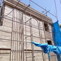 اجرای سنگ کاری نما وغیره