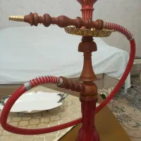 قلیون چوب سرخ استفاده نشده آماده راه انداختن