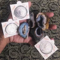 کلکسیون سنگ و سکه‌ عتیقه نقره