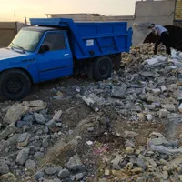 حمل خاک باغچه.خاک نخاله با نیسان کمپرسی نقاط مشهد