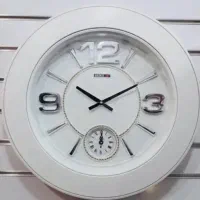 ساعت دیواری دو موتوره آرام گرد