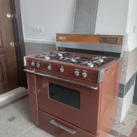 اجاق گاز ماژیک شف امریکایی ۵ شعله در حد نو