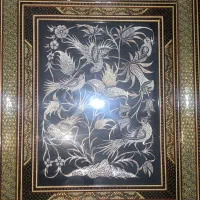 تابلو خانم کاری دستساز