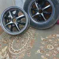 رینگ اسپرت پراید با دو حلقه لاستیک 18 تومن
