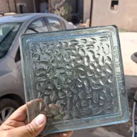 موزاییک شیشه ای بین طبقات سقف و زیر زمین