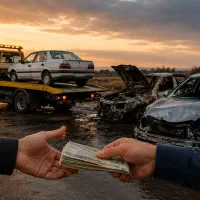 خریدار خودرو تصادفی فرسوده ۱۷۰ میلیون حمل رایگان