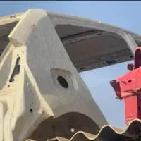 قطعات بدنه رنگ رو اتاقی کارخانه