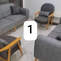فروش مبل ۷نفره مینیمال نونو اماده ارسال