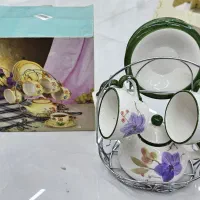 ست قهوه خوری کاملا نو مناسب هدیه