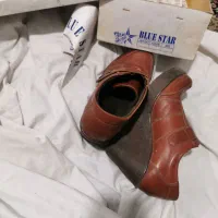 بوت زنانه چرم برند بلواستار blue star سایز 38