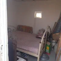تخت دونفره فلزی همراه تشک