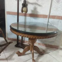 میز ناهارخوری وچراغ خواب