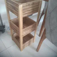 جا سیب زمینی و پیاز چوبی