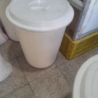سطل بزرگ وپارچ نو