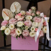 باکس گل و دسته گل طبیعی