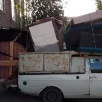 حمل اثاثیه منزل با مسقف پتودار وانت تلفن جعفری