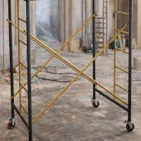 چهارپایه چرخ دار - داربست متحرک