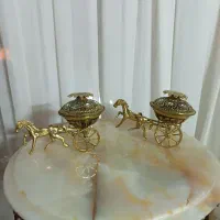 قندان برنزی ۲عدد