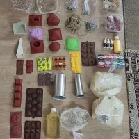 ست کامل وسایل شمع سازی