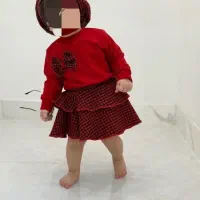 سه تیکه بلوز دامن و کلاه