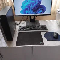 مینی کیس اچ پی G3 800 sff و مانیتور DELL  24
