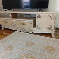 زیر تلویزیونی و جاکفشی آینه دار