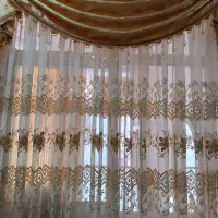 دو متر پرده کاملا سالم