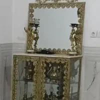 برنز زیر تلویزیونی وآینه کنسول