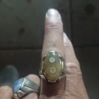 انگشتر نقره نگین باباقوری کهنه